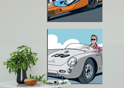 Oldtimer ComicPopart