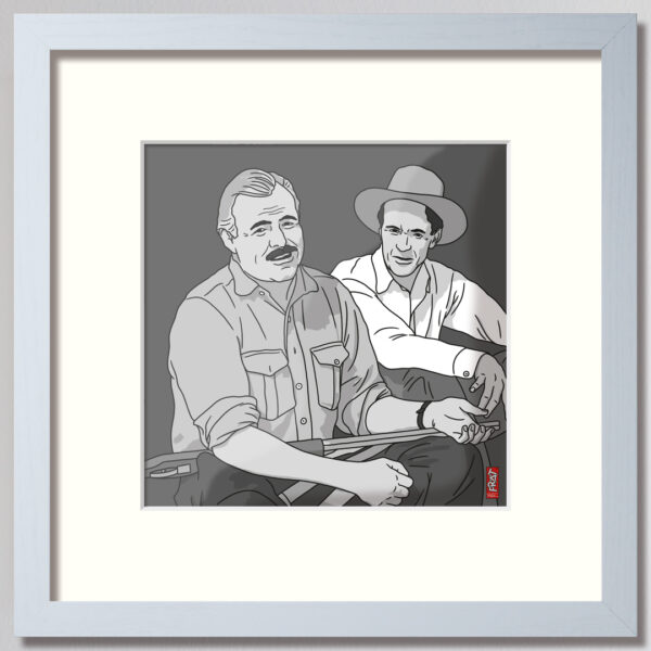 Hemingway und Cooper · Neue Klare Linie