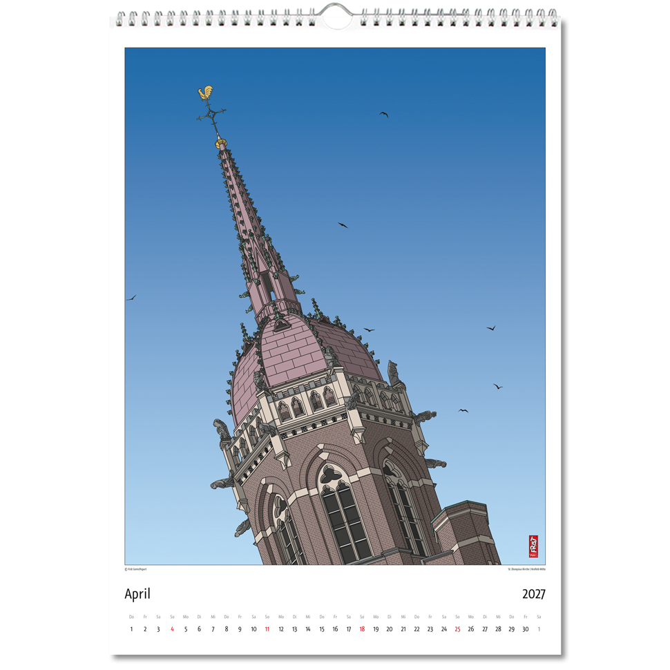 Großer Kalender 2027 · Krefeld im Detail Großer Kalender 2027 · Krefeld im Detail – Bild 5