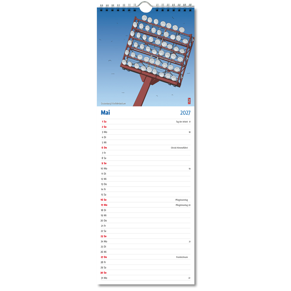 Kalender 2027 Streifenkalender 2027 · Krefeld im Detail – Bild 6