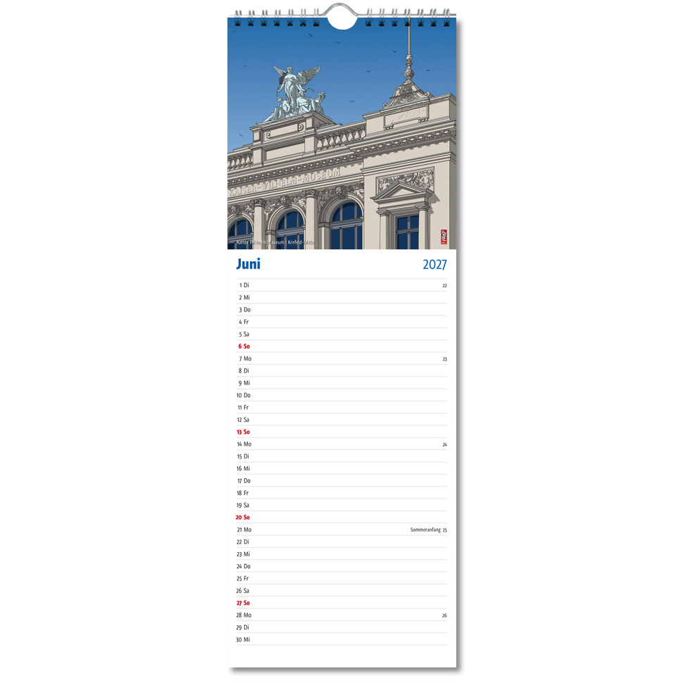 Kalender 2027 Streifenkalender 2027 · Krefeld im Detail – Bild 7