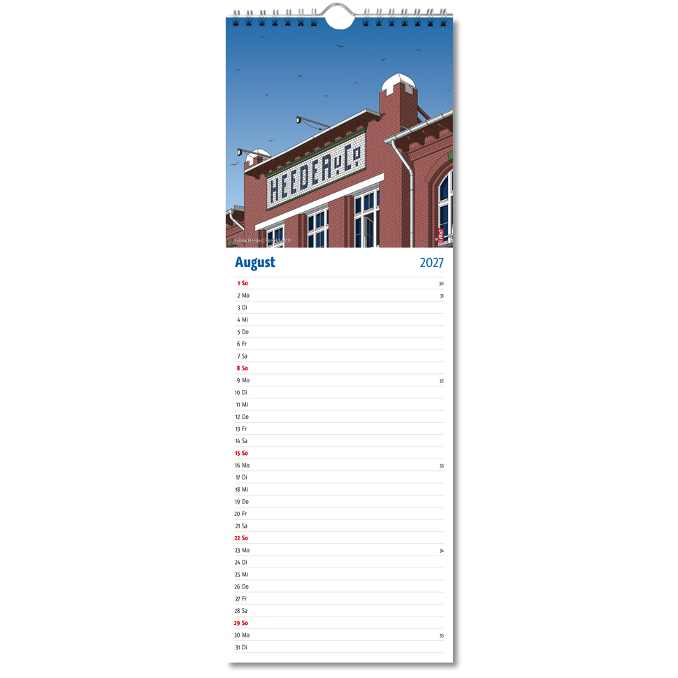 Kalender 2027 Streifenkalender 2027 · Krefeld im Detail – Bild 9