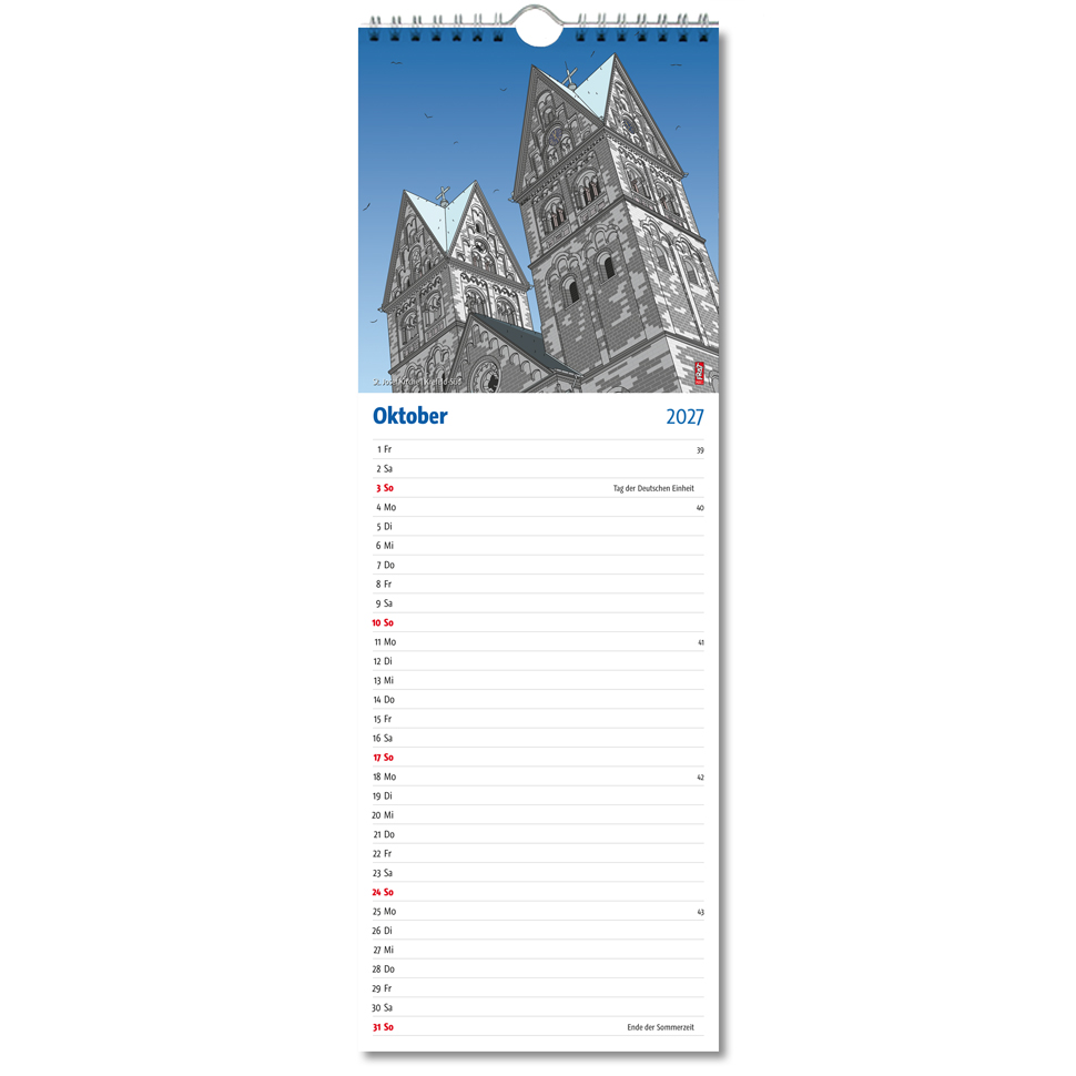 Kalender 2027 Streifenkalender 2027 · Krefeld im Detail – Bild 11