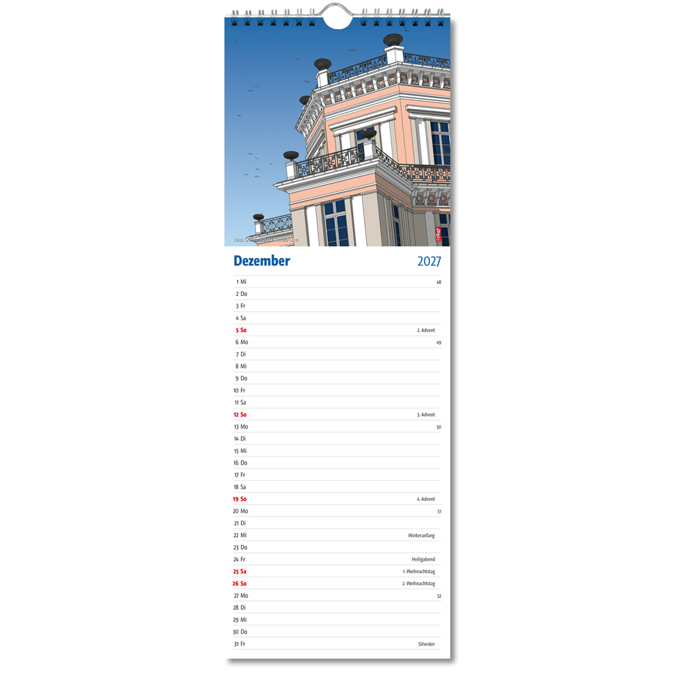 Kalender 2027 Streifenkalender 2027 · Krefeld im Detail – Bild 13